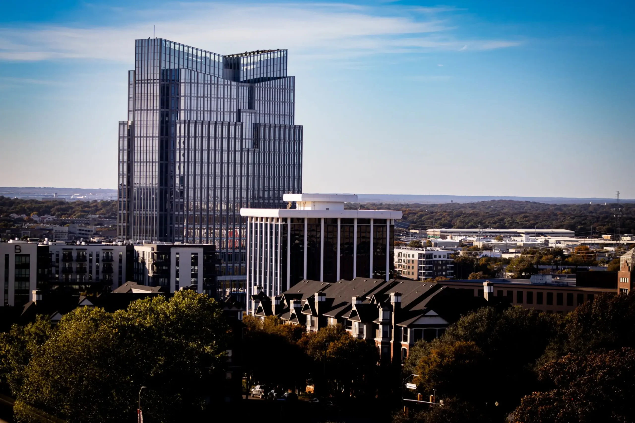 Fort Worth Texas skyline representing local HVAC needs