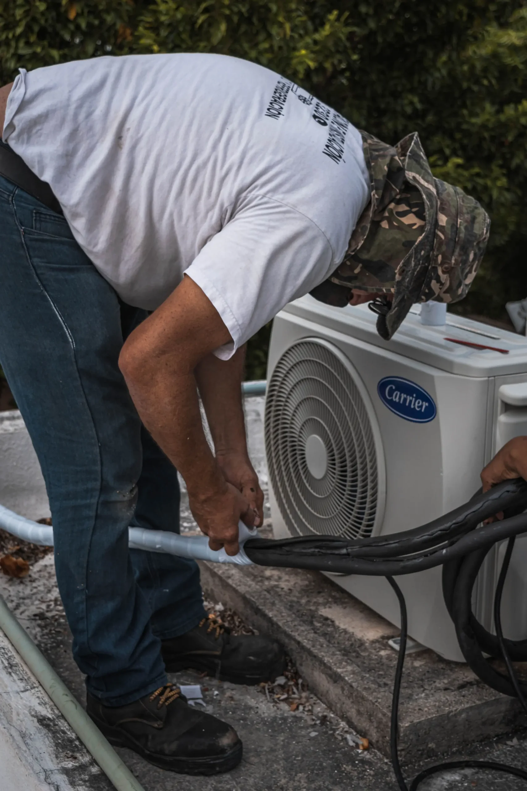 HVAC maintenance service equipment