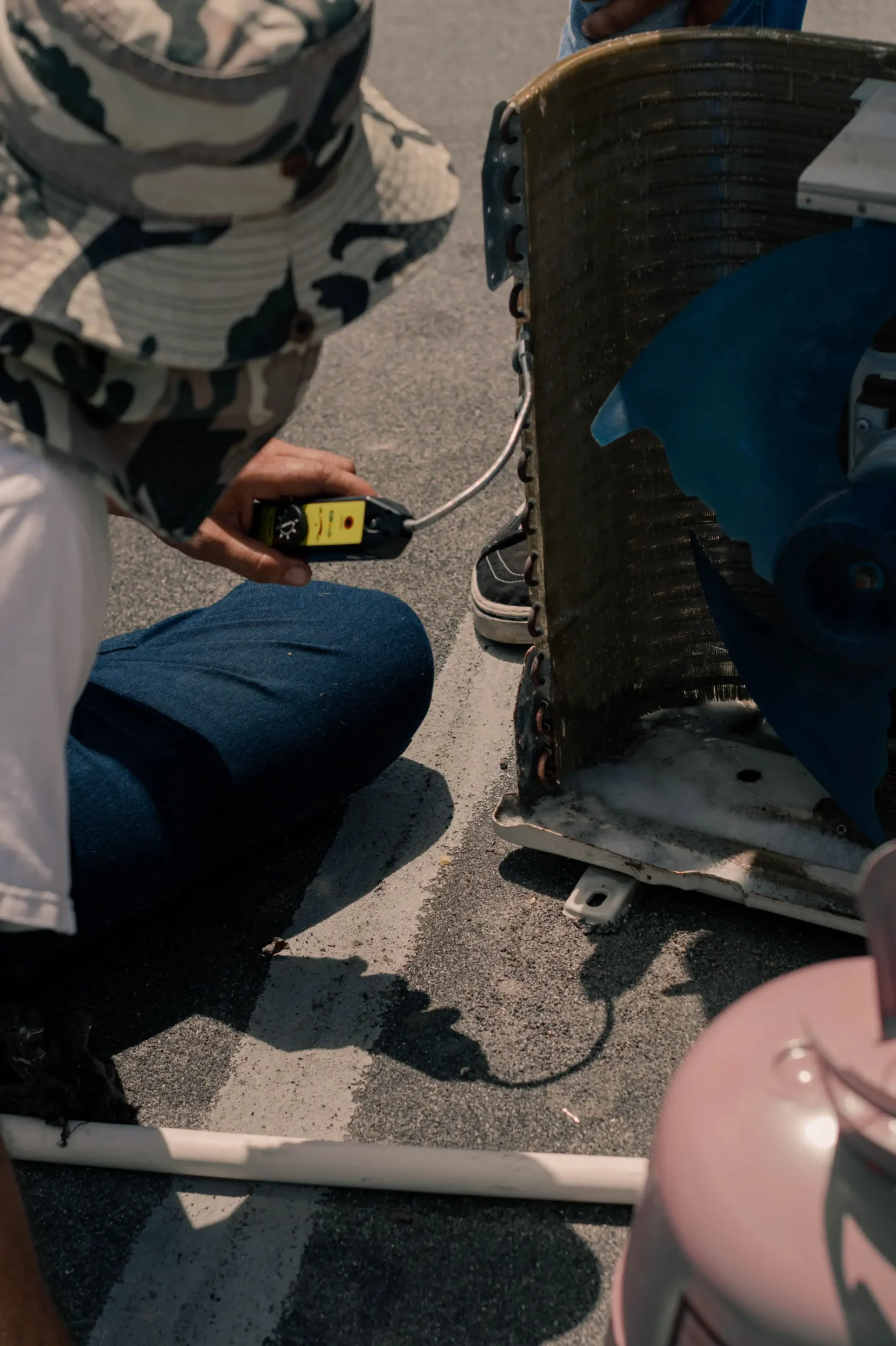 HVAC electrical diagnostic testing